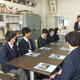 職場体験のお礼に来た中学生